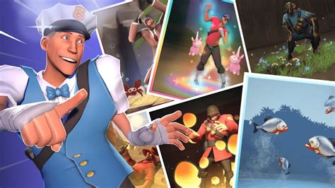 [TF2] ALL New Summer 2023 Unusual Taunt Effects Showcased in Loadout.tf ...