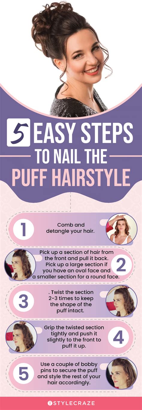 How To Do Puff Hairstyles: Stepwise DIY Tutorial With Pictures – Life Styles Zone