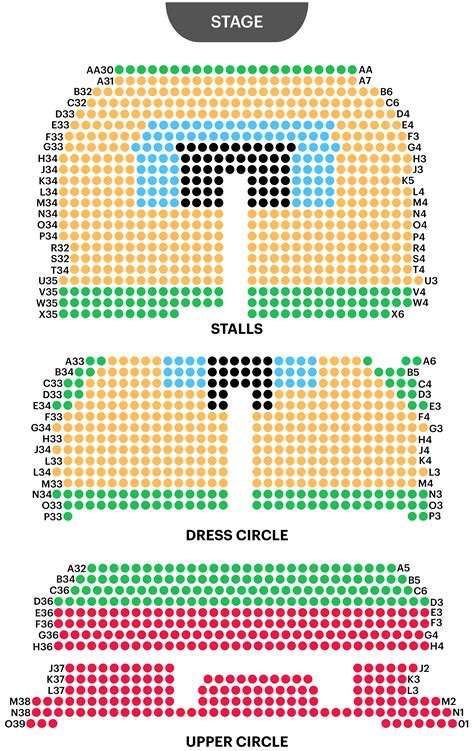 Adelphi Theatre Seating Plan