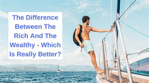 Know The Difference - Rich Vs Wealthy - Which Would You Rather Be? | Dr ...