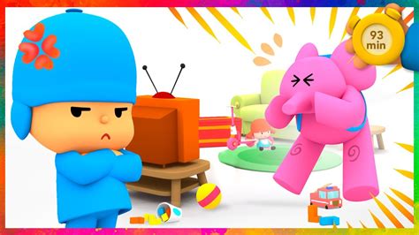 🙏 POCOYO AND NINA - Pocoyo is angry [93 min] | ANIMATED CARTOON for Children | FULL episodes ...