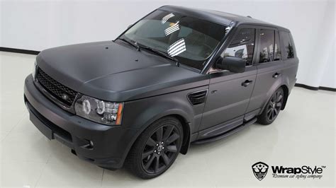 Range Rover Sport - Black Matt wrap | WrapStyle