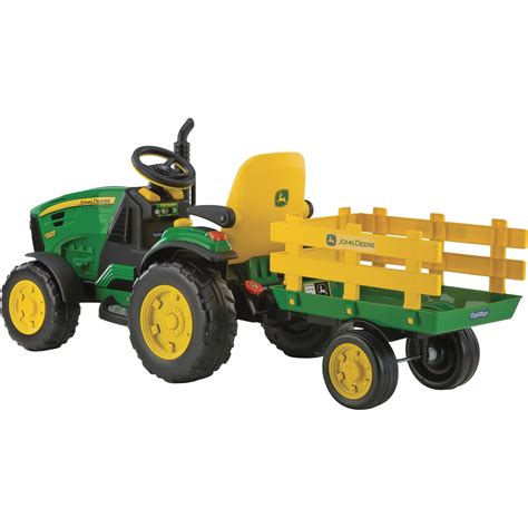 John Deere Battery Powered Mini Tractor Toy – Wow Blog