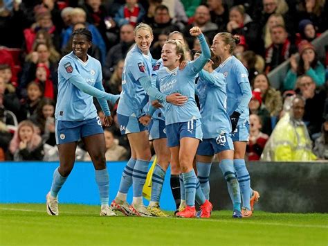 Manchester City bounce back to beat derby foes Manchester United in WSL ...