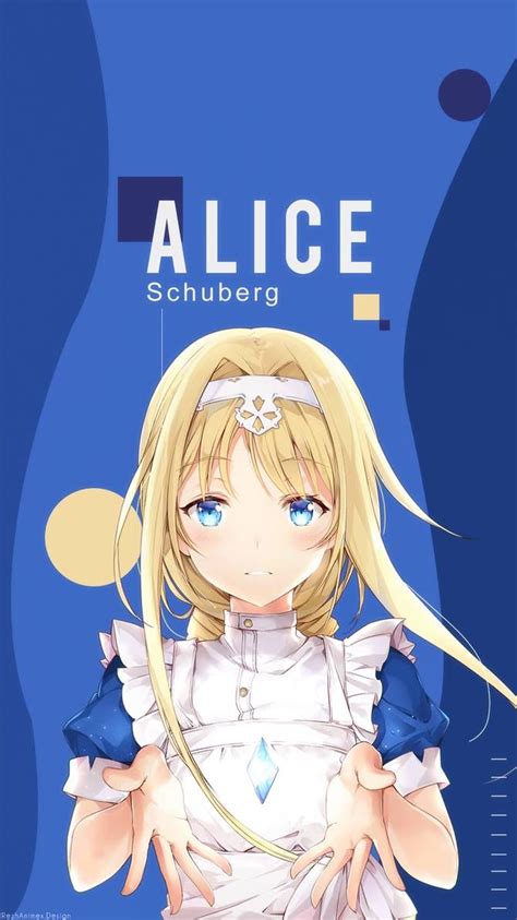 Alice Schuberg | Wallpaper Android by AchzatrafScarlet on DeviantArt Anime Character Names ...