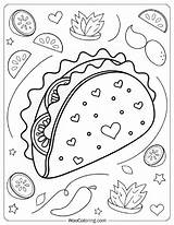 30 Taco Coloring Pages Free PDF To Print  Woo sketch template