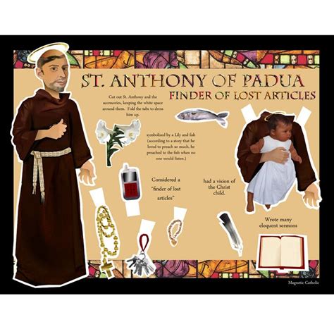 SALE St Anthony of Padua Finder of Lost Things Catholic Saint - Etsy