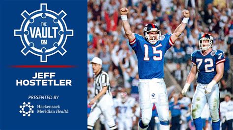 Re-Live Jeff Hostetler's Run to Super Bowl XXV | New York Giants - YouTube