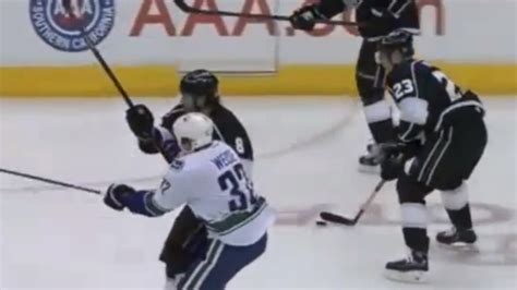 Doughty feels Canucks' Weise slew-footed him - NBC Sports