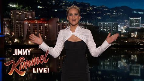 Jennifer Lawrence's Guest Host Monologue on Jimmy Kimmel Live