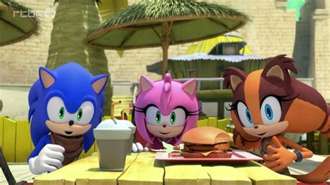 Sonic, Amy, and Sticks | Sonic, Sonic boom, Sonic the hedgehog