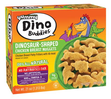 Yummy Dino Buddies Chicken Breast Nuggets Reviews 2019