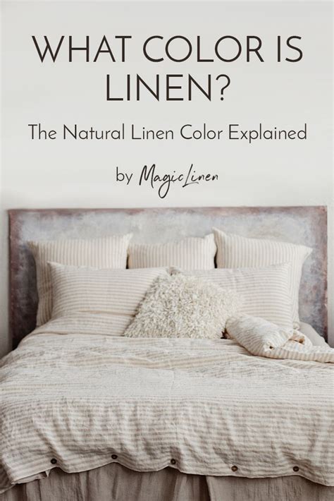 What Color Is Linen | MagicLinen | Interior design diy, Beautiful bedding, Bed duvet covers