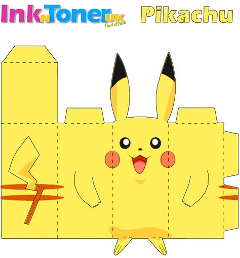 Pikachu Origami Pokemon Pikachu Paper Craft Inkntoneruk Blog - topiccraft