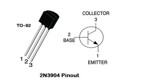 2N3904 (BJT) Bipolar Junction Transistor - Datasheet and Pinout - NetSonic