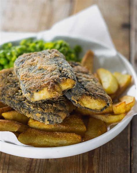 Vegan Fish and Chips Recipe - Healthier Steps