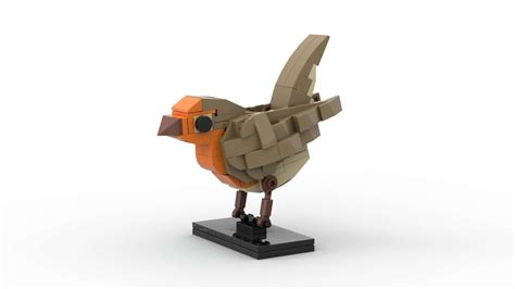 LEGO MOC R.bird (Pettirosso) by barsim70 | Rebrickable - Build with LEGO