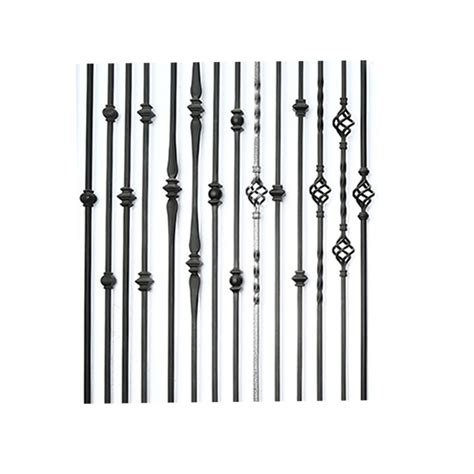 Modern Simple Beautiful Decorative Wrought Iron Balusters - China Wrought Iron Baluster and ...