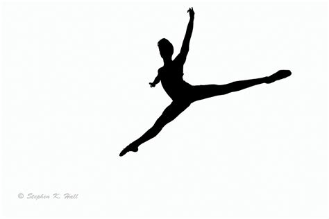 Leaping Dancer Silhouette at GetDrawings | Free download