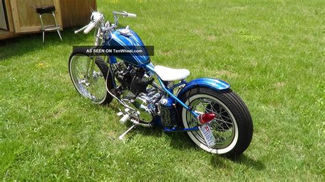 1973 Harley Davidson Ironhead Sportster Bobber Chopper Metalflake Kandy ...