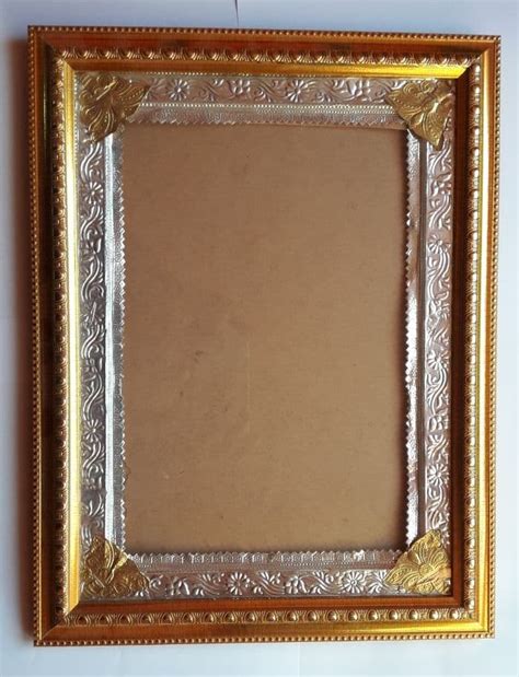 Golden Thick Border Single Photo Frame A4 Size | ubicaciondepersonas ...