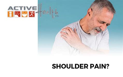 Shoulder Pain Relief - Chiropractor - Park Ridge, IL - Active Health