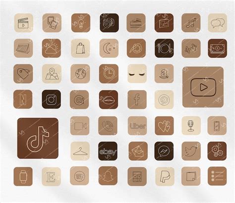 Zoom Icon Aesthetic Beige - #brown #aesthetic #feed #icon #psd #layouts ...