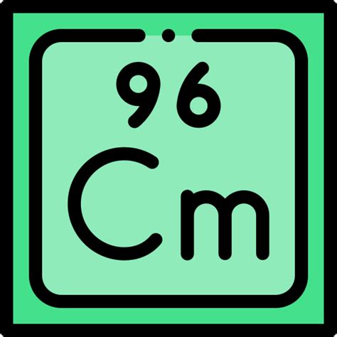 Curium Detailed Rounded Lineal color icon