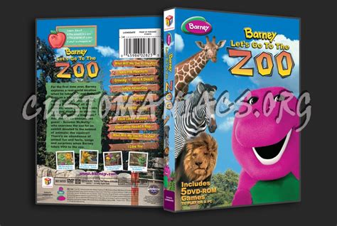 Barney: Let's Go to the Zoo dvd cover - DVD Covers & Labels by Customaniacs, id: 164269 free ...