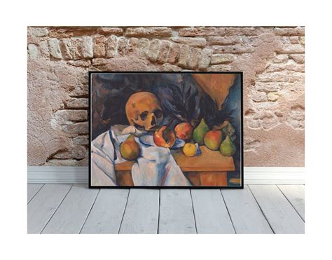 Still Life With Skull by Paul Cezanne Instant Digital Download - Etsy