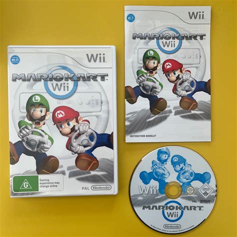 Buy Wii - Mario Kart Wii - With Steering Wheel Online in Australia ...