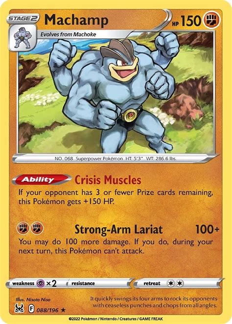 Machamp - SWSH11: Lost Origin - Pokemon