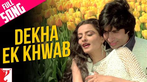 Silsila | Song - Dekha Ek Khwab | Hindi Video Songs - Times of India