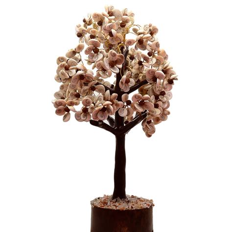 Gomti Chakra Tree With 54 To 1100 Beads Rudraksha (White And Brown ...