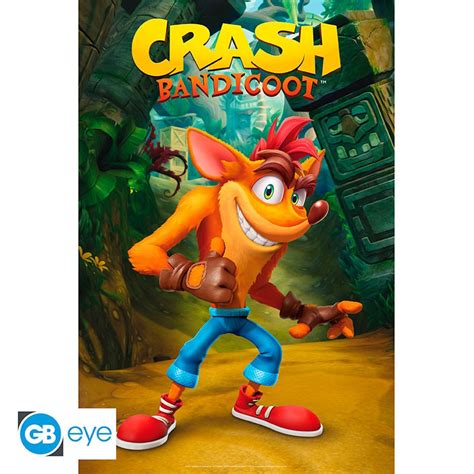 CRASH BANDICOOT Classic Crash Poster (91.5 x 61cm)