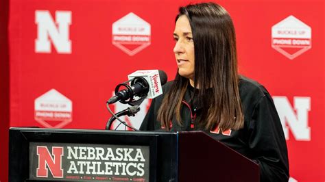 Nebraska's Amy Williams "we are much more interested in postseason ...