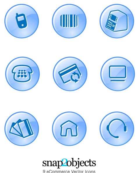 9 eCommerce Vector Icons