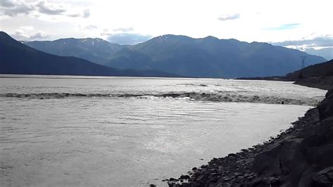 Turnagain Arm Bore Tide July 12th 2014 - YouTube