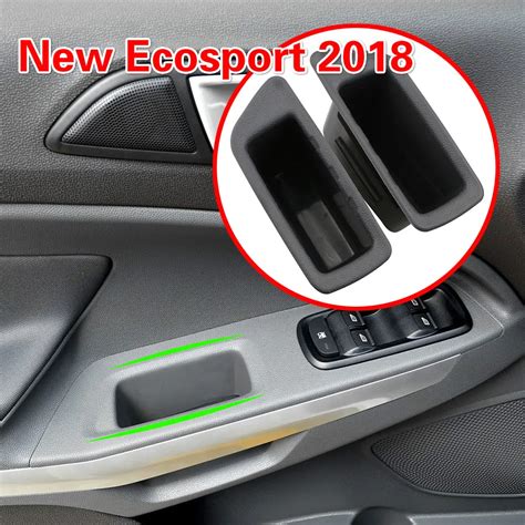 For Ford New Ecosport 2018 2019 Accessories 2pcs/set ABS Car Inner Door ...