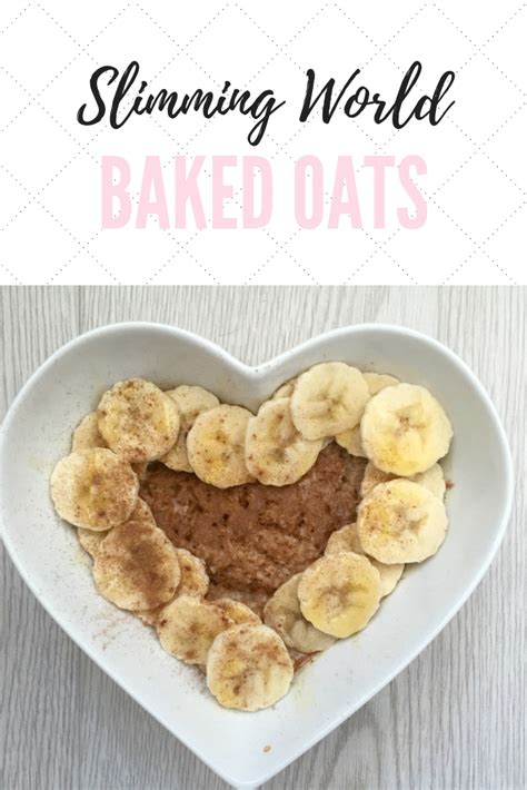 Baked Oats for Breakfast - Slimming World Style - Sian Lifts Weights | Recipe | Baked oats ...