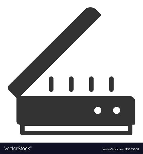 Scanner 1 Royalty Free Vector Image - VectorStock