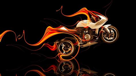 Fire Motorcycle Wallpapers - Top Free Fire Motorcycle Backgrounds ...