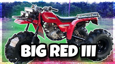 Big Red III Update | Almost there | Honda Big Red Build - YouTube