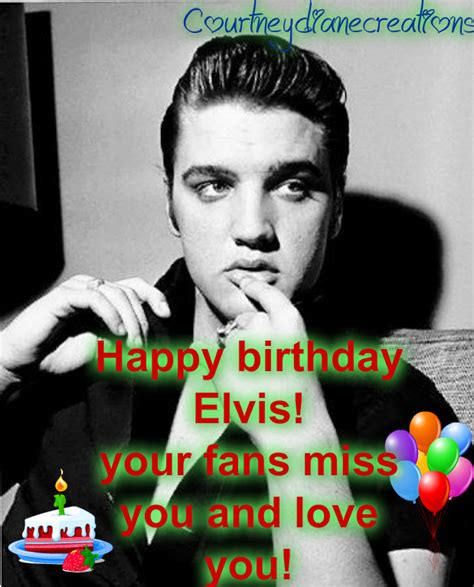 Elvis birthday - Elvis Presley Fan Art (33255062) - Fanpop