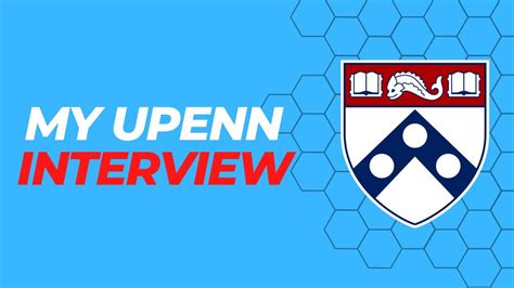 UPenn Alumni Interview - YouTube