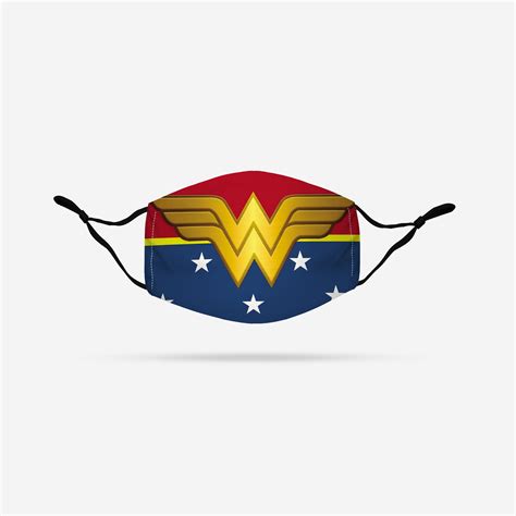 Wonder Woman Face Mask Wonder Woman Face Shiled Justice | Etsy