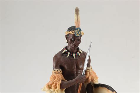 Miniature Statue of Shaka Zulu | EBTH