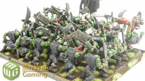 Warhammer Fantasy Painting: Orc Boys and Animosity Orcs - YouTube