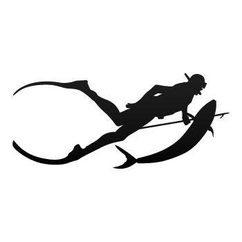 Spear fishing clipart - Clipground