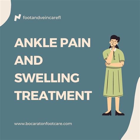 Guidelines for Treating Ankle Pain and Swelling by Foot and Vein Care ...